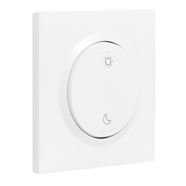 Commande Lever/Coucher sans fils, sans pile Self-e dooxie with Netatmo - blanc