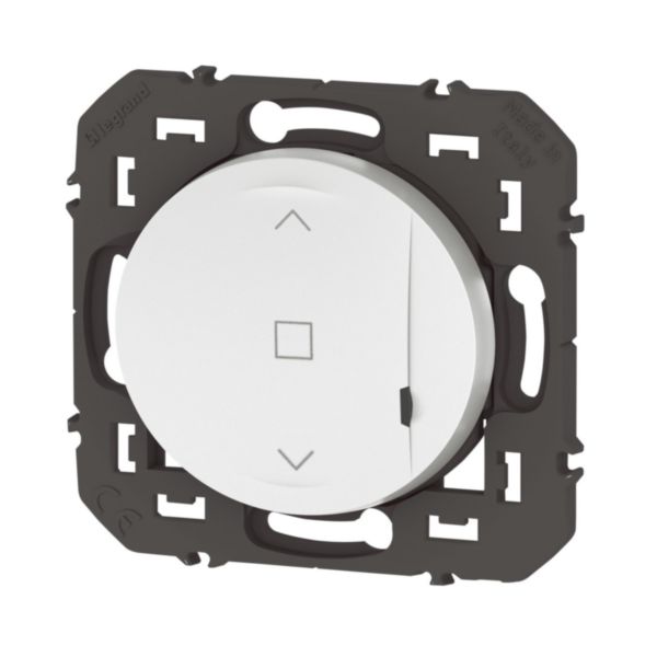 Commande sans fils pour volet roulant connecté dooxie with Netatmo - blanc sans plaque