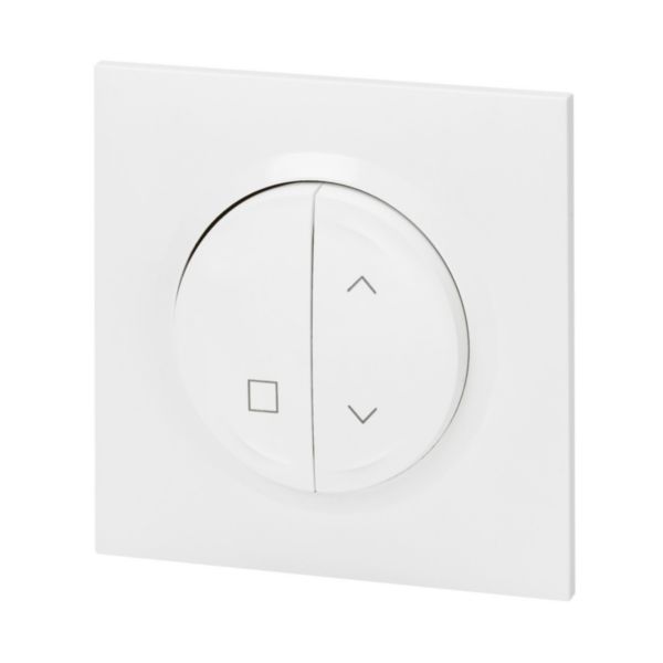 Commande sans fils, sans pile Self-e dooxie with Netatmo pour volets roulants connectés - blanc