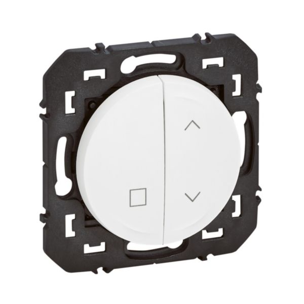 Commande sans fils, sans pile Self-e dooxie with Netatmo pour volets roulants connectés - blanc