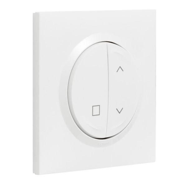 Commande sans fils, sans pile Self-e dooxie with Netatmo pour volets roulants connectés - blanc