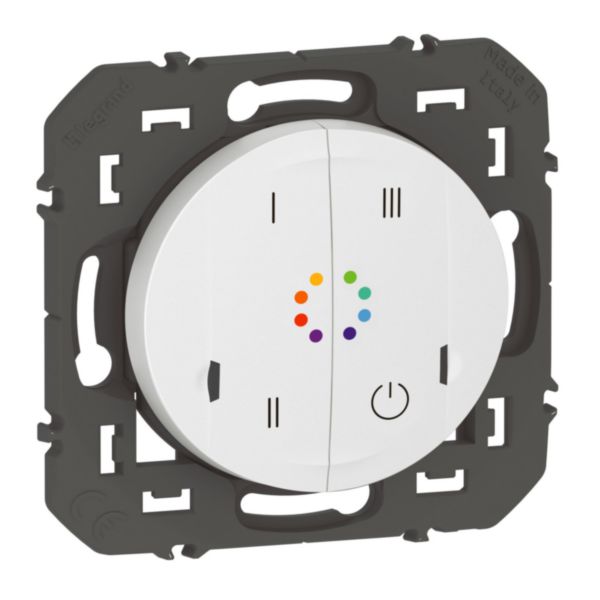 Commande sans fils dooxie with Netatmo pour éclairage Ambiances couleurs connecté - blanc sans plaque