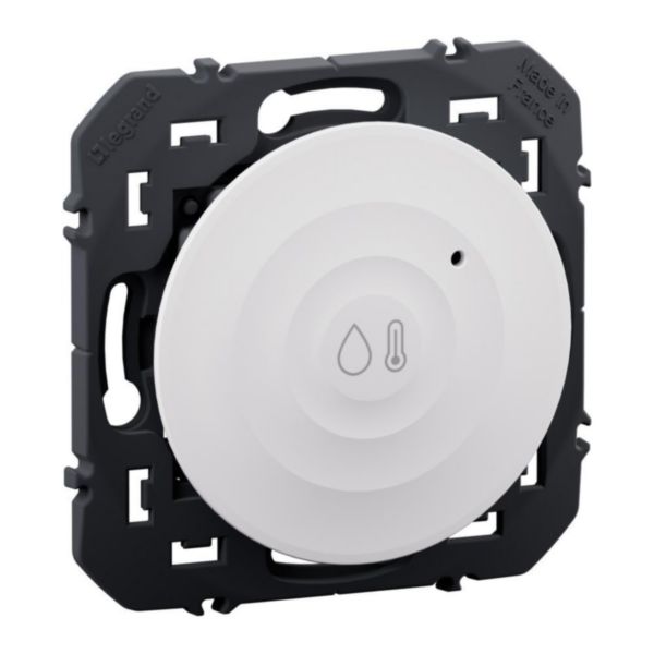 Capteur température et humidité intérieur connecté dooxie blanc