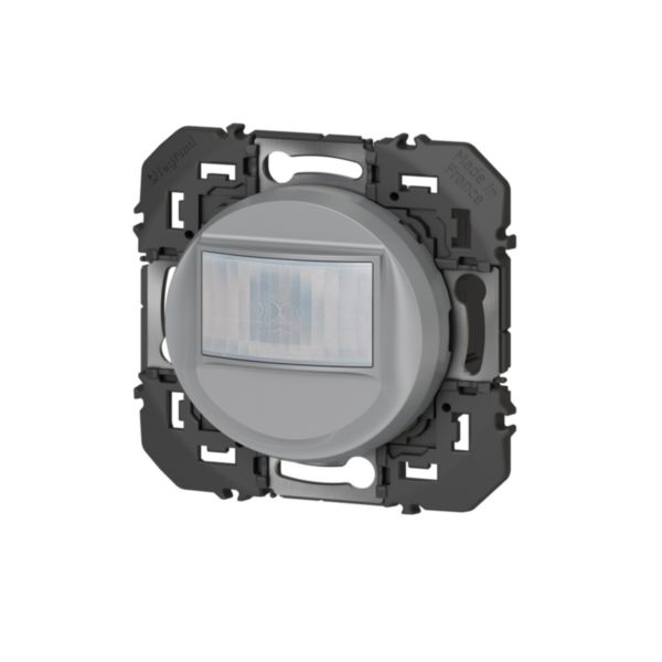 Détecteur mural 2 fils 100W - 150W finition alu