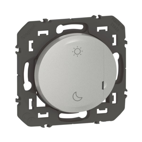 Commande sans fils 2 scénarios Lever/Coucher pour installation connectée dooxie with Netatmo - alu sans plaque