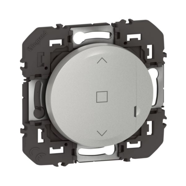 Interrupteur filaire connecté pour volet roulant et store dooxie with Netatmo - alu sans plaque