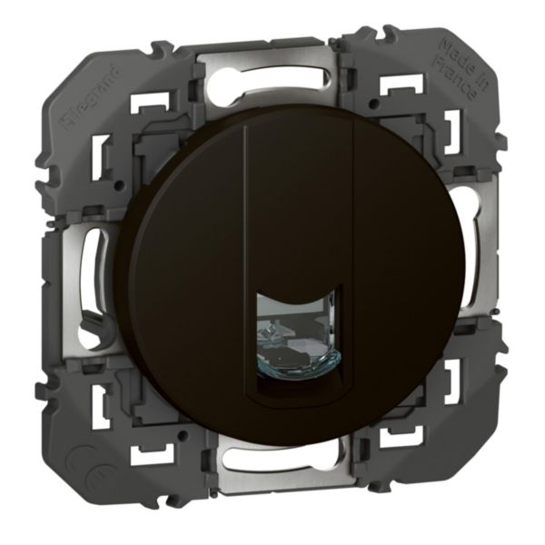 Prise RJ45 catégorie 6A - dooxie - noir