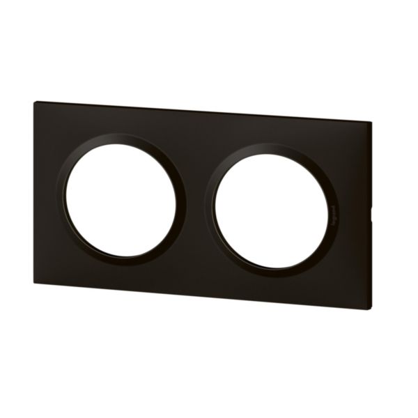 Plaque carrée dooxie 2 postes finition noir effet velours: th_LG-600892-WEB-L.jpg
