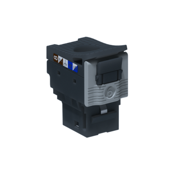 Connecteur RJ45 Cat.6 FTP Linkeo C gris