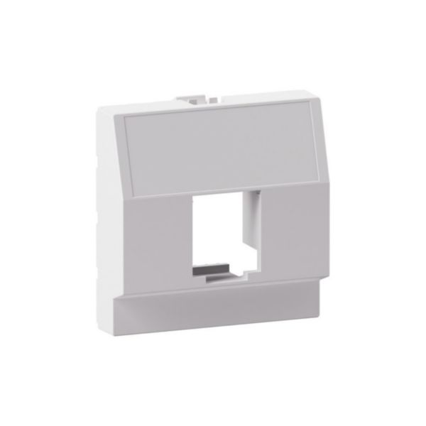 Enjoliveur Linkeo C pour connecteur RJ45 semi-encastré 2 modules
