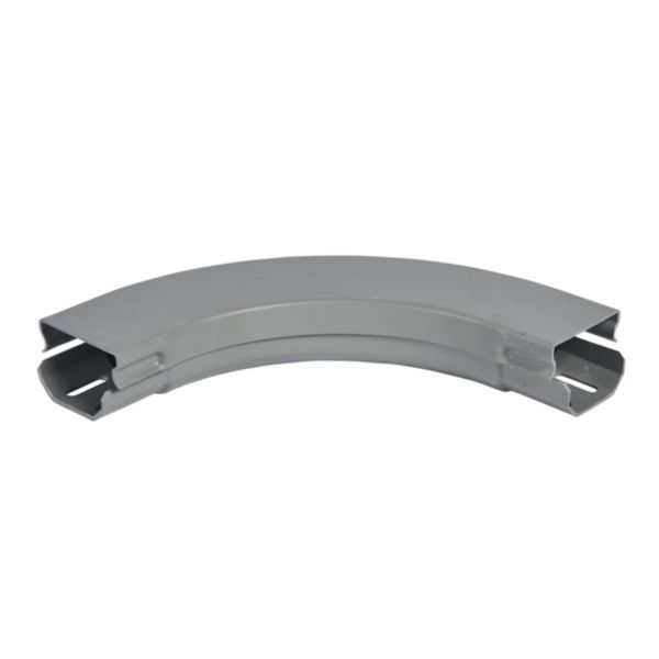 Coude horizontal PVC Isi Plast avec couvercle - hauteur 50mm et largeur 75mm - finition gris RAL7030 - Page 121