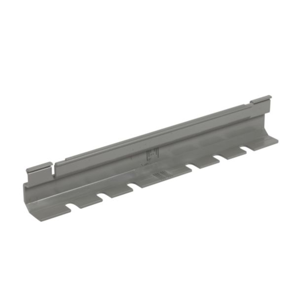 Éclisse pour chemins de câbles PVC Isi Plast hauteur 50mm et largeurs 75 , 100 et 150mm - finition gris RAL7030