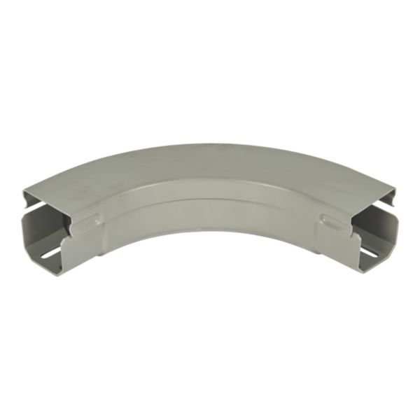 Coude horizontal PVC Isi Plast avec couvercle - hauteur 75mm et largeur 75mm - finition gris RAL7030 - Page 120