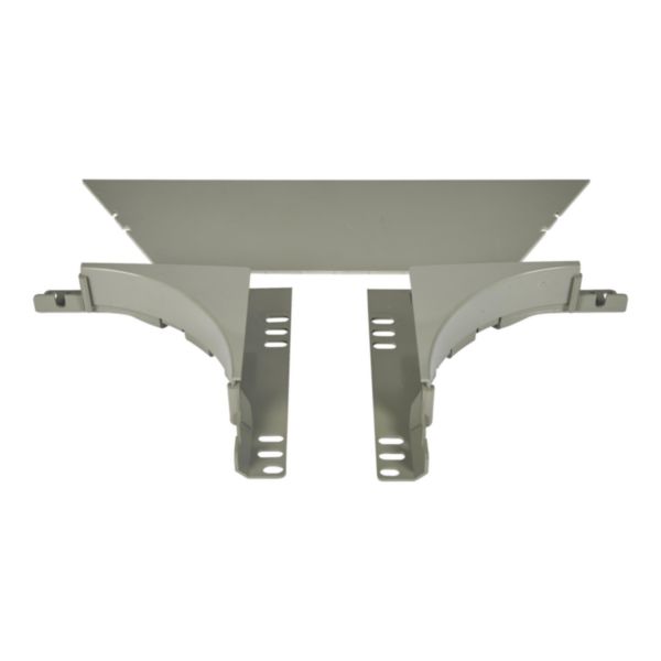 Kit de dérivation en T pour chemins de câbles PVC Isi Plast hauteurs 50 et 75 mm et largeur 400mm - finition gris RAL7030 - Page 121