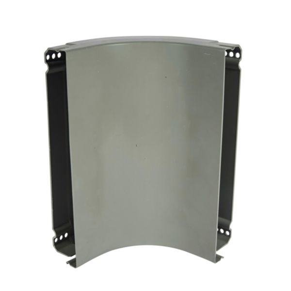 Coude ascendant à 90 degrés PVC Isi Plast avec couvercle - hauteur 100mm et largeur 500mm - finition gris RAL7030 - Page 120