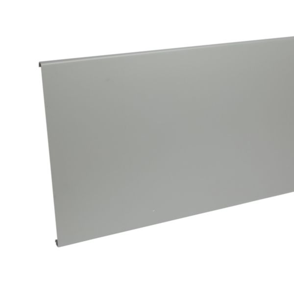 Couvercle pour chemins de câbles PVC Isi Plast largeur 500mm et longueur 3m - finition gris RAL7030