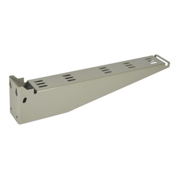 Console pour chemins de câbles Isi Plast - largeur 500mm - finition métal époxy gris RAL7030