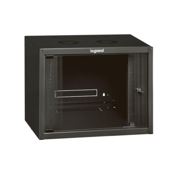 Coffret fixe 19pouces livré monté Linkeo capacité 15U - 759x600x450mm