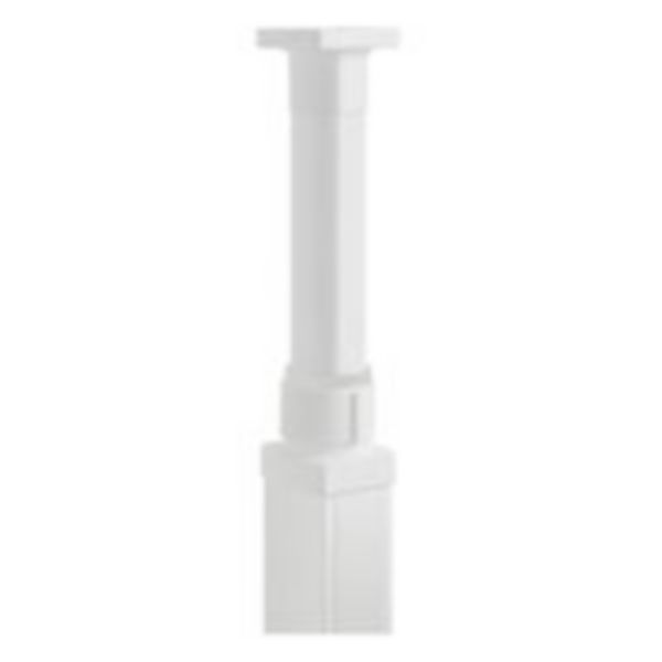 Kit finition perche pour colonne 1 et 2 compartiments - blanc RAL9003