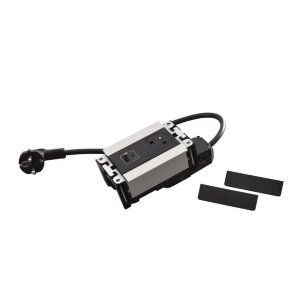 Incara Multilink version horizontal pour mobilier équipé de 1 prise 2P+T et 1 chargeur USB Type-A+Type-C - métal - Page 8