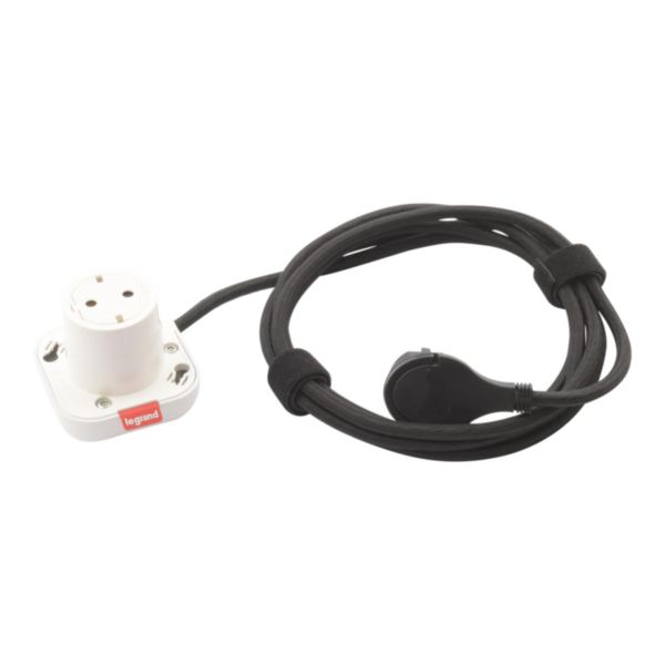 Incara Electr'On équipé de 1 prise Schuko cordon tissé 2,5m avec fiche - blanc - Page 5