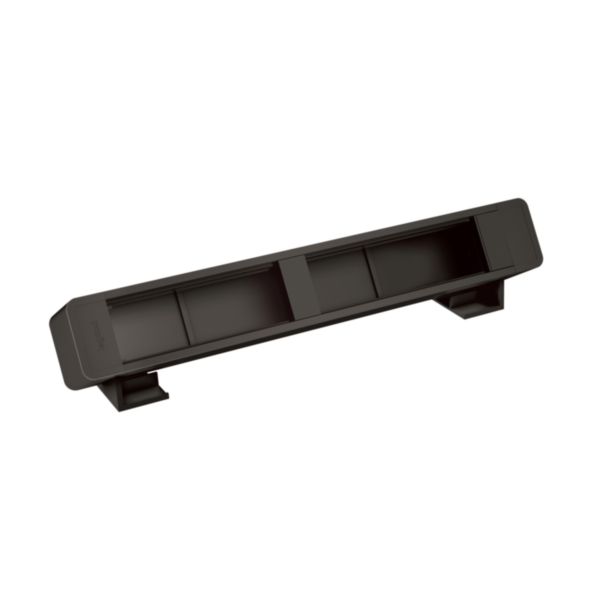 Bloc bureau 12 modules à équiper - Noir