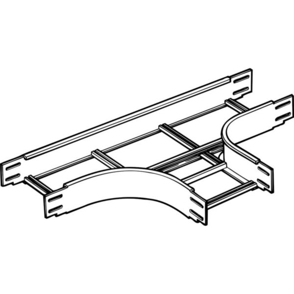 Té pour échelles à câbles GLO4 - hauteur 60mm et largeur 300mm - finition GS