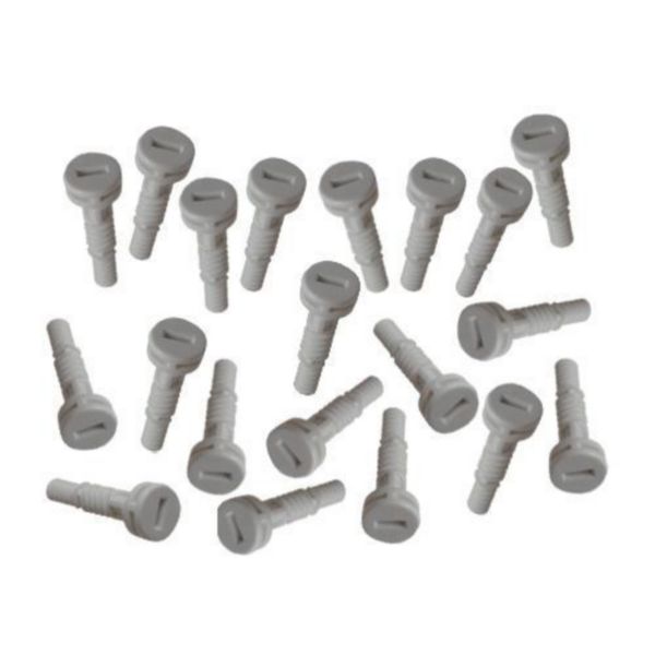 Lot de 20 vis capot pour fixation de porte sur coffret DRIVIA