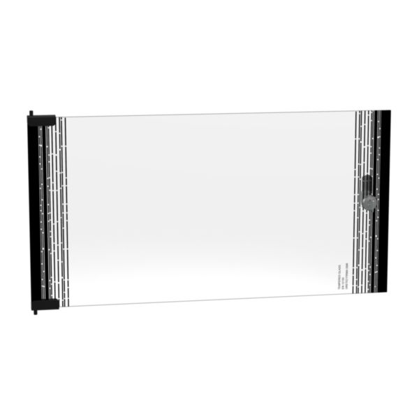 Porte en verre complète pour coffret Linkeo 19pouces capacité 21U gris anthracite RAL7016