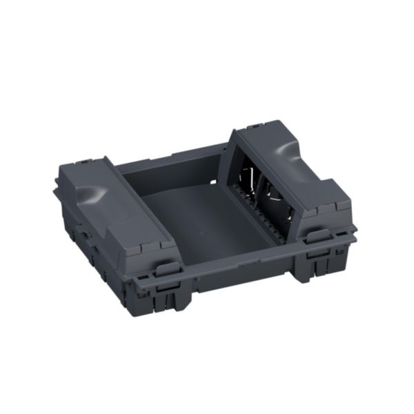 Support boîte de sol pour appareillage verticaux 12 modules + isolateur