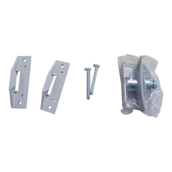 Kit porte pour coffret XL³ 400 composé de goupille, partie fixe et poignée