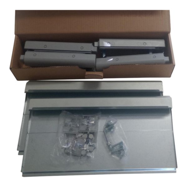 Kit de pièces de rechange panneaux supérieur et inférieur - pour manchon de câble XL³800 - métal - installation coffret/armoire