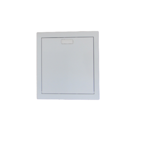 Porte metal extra plate pour coffret 1 rangée 12+2 modules - blanc RAL9010