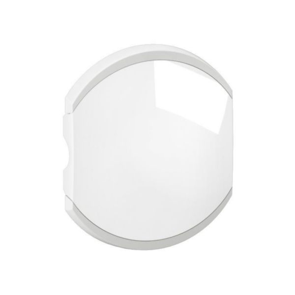 Enjoliveur double Céliane pour produits MyHome sans marquage - 2 modules - Blanc