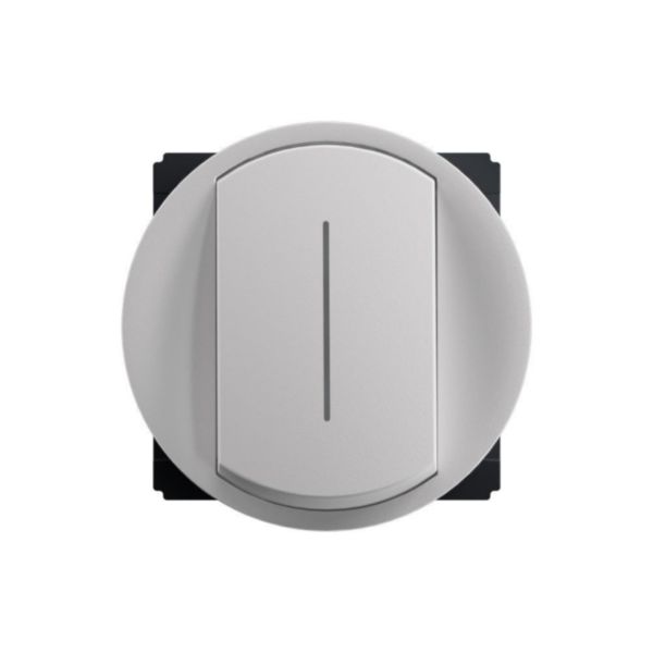 Interrupteur va-et-vient sans neutre fonction témoin Céliane - Blanc