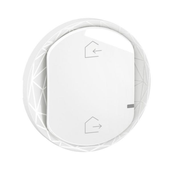 Enjoliveur de remplacement Céliane with Netatmo pour commande Départ/Arrivée sans fils - Blanc