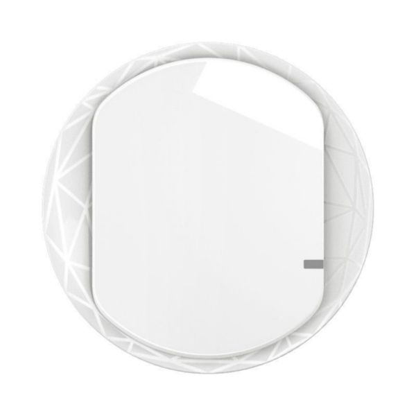 Enjoliveur de remplacement Céliane with Netatmo pour interrupteur filaire sans Neutre et commande sans fils - finition Blanc