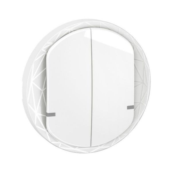 Enjoliveur de remplacement Céliane with Netatmo pour interrupteur double filaire connecté - Blanc - Page 6