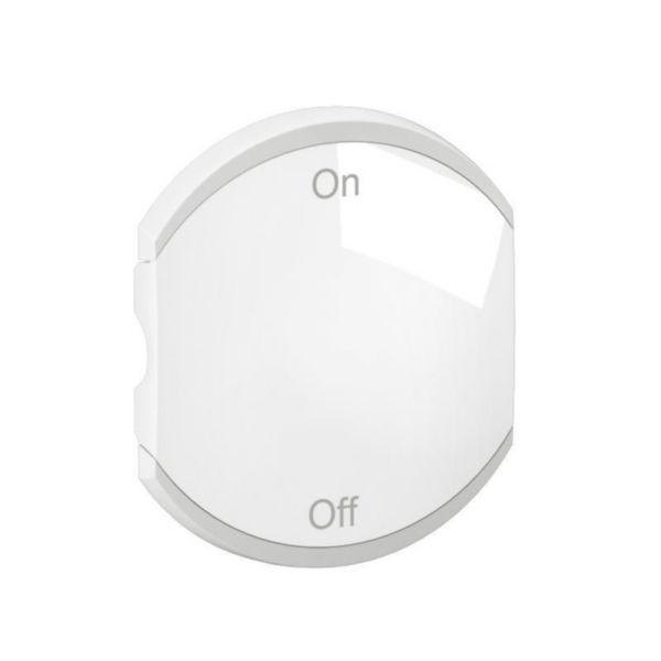 Enjoliveur double Céliane pour produits MyHome marquage ON/OFF - 2 modules - Blanc - Page 5