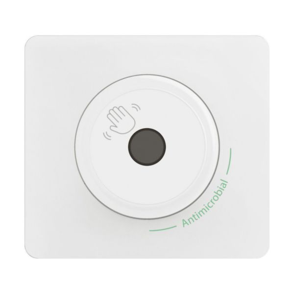 Commande d'éclairage sans contact Céliane 200W LED livrée complète - Blanc Antimicrobien