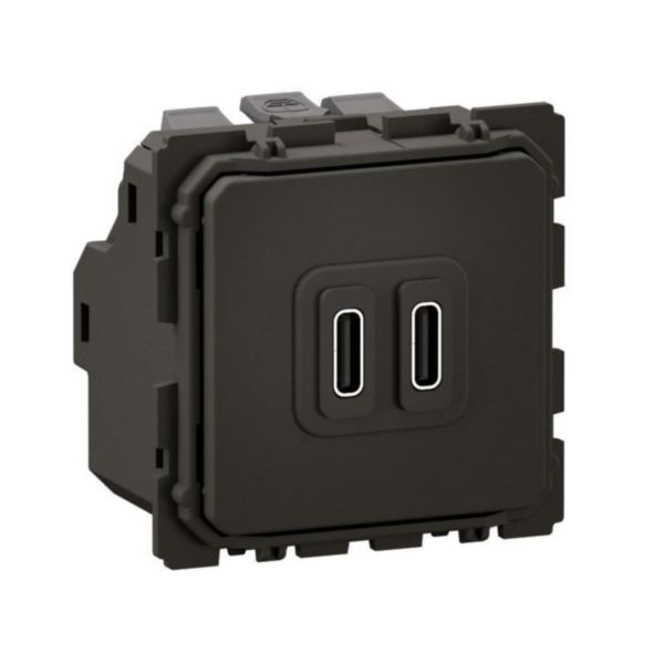 Prise double USB Céliane Type-C 3A 15W