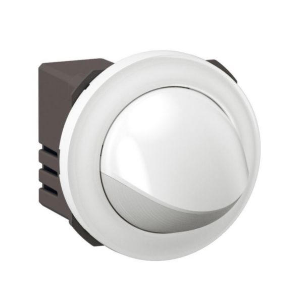Spot orientable Céliane livré avec enjoliveur chrome mat