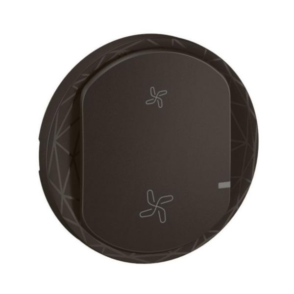 Enjoliveur de remplacement Céliane with Netatmo pour commande de VMC sans fils - Noir