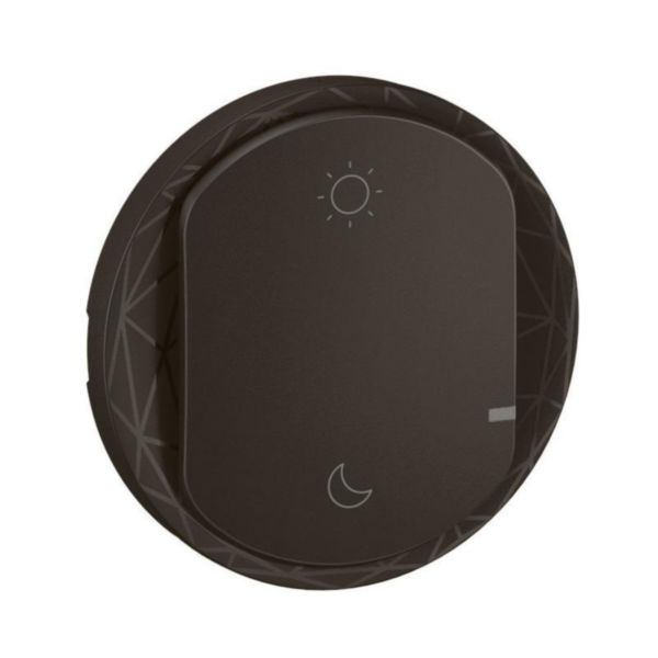 Enjoliveur de remplacement Céliane with Netatmo pour commande Lever/Coucher sans fils - Noir