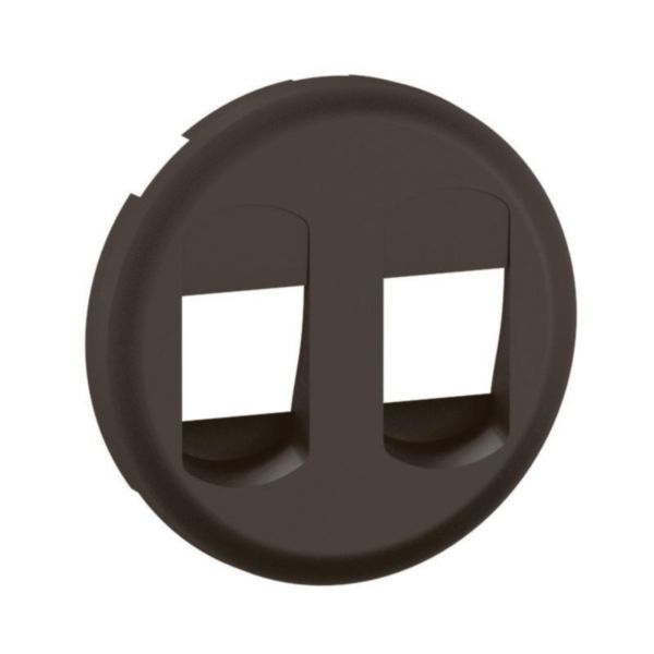 Enjoliveur pour prise Haut-Parleur double à poussette Céliane - Noir