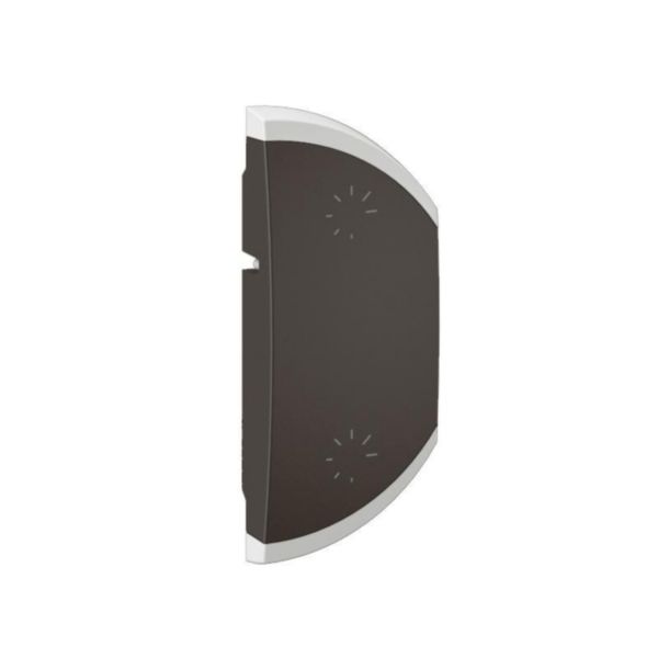 Enjoliveur simple Céliane pour produits MyHome marquage variation - 1 module, montage droite - 2 commandes - Noir - Page 5