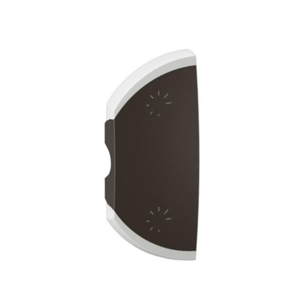 Enjoliveur simple Céliane pour produits MyHome marquage variation - 1 module, montage gauche - 2 commandes - Noir - Page 5