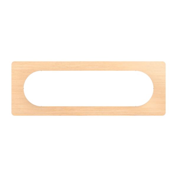 Plaque de finition Céliane Hêtre - 6/8 modules