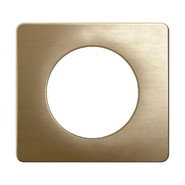 Plaque Céliane finition Bronze Satiné - 1 poste