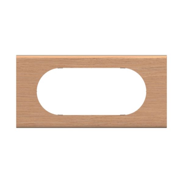 Plaque Céliane finition Matière Chêne - format spécial pour 4 à 5 modules 